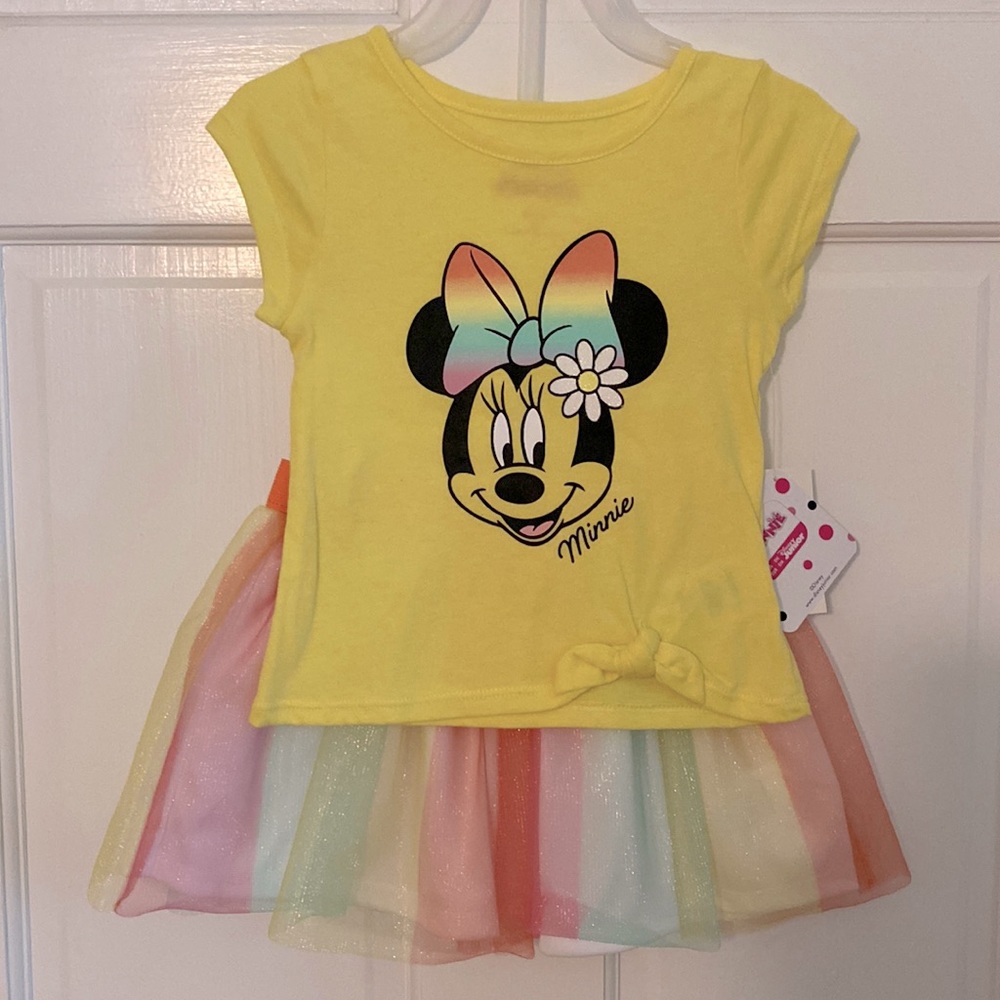 Rainbow Minnie Mouse set